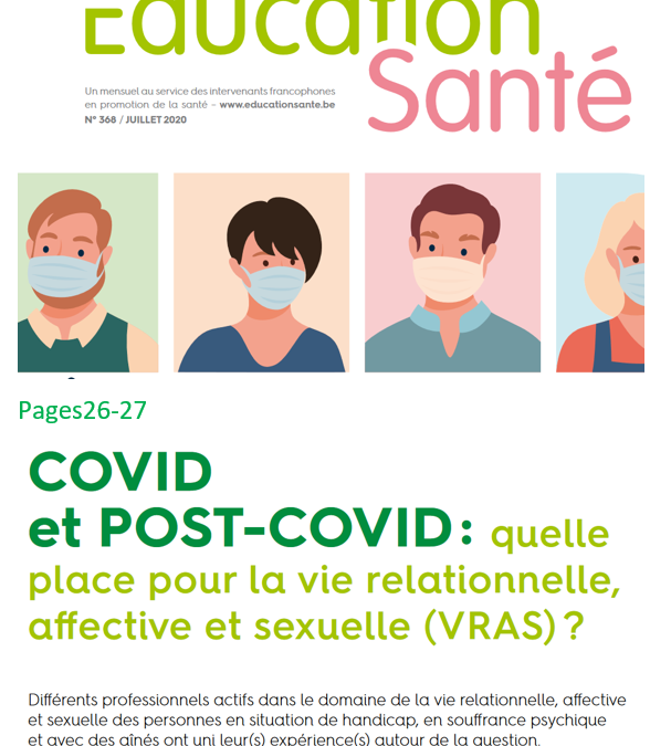 COVID et POST-COVID : quelle place pour la vie relationnelle, affective et sexuelle (VRAS) ?