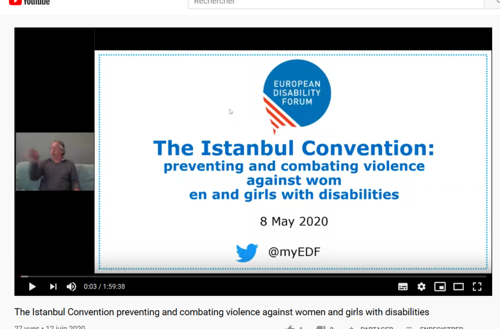 The Istanbul Convention preventing and combating violence against women and girls with disabilities