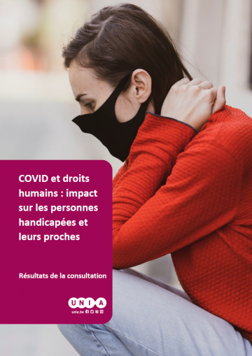 Rapport d’UNIA: La crise du coronavirus a eu un impact dramatique sur les personnes en situation de handicap